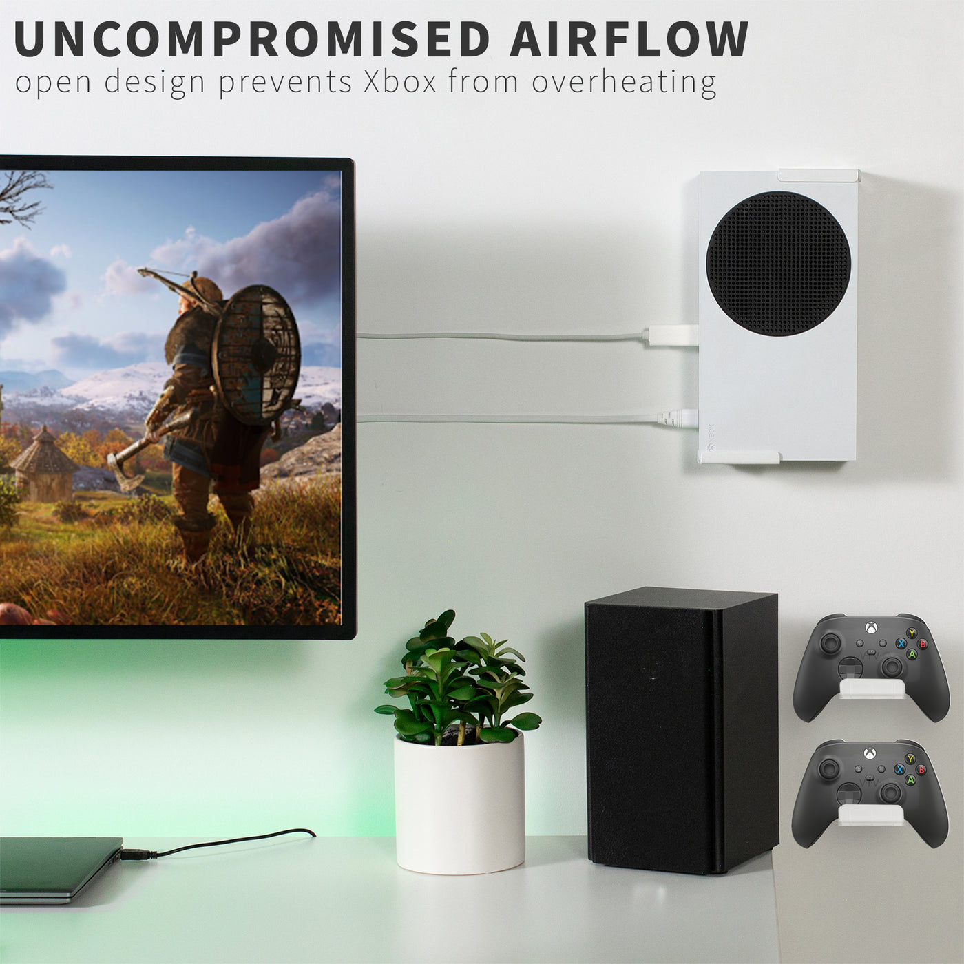 Xbox Rackmount Xbox Series S Wall Mount Bracket – VIVO - desk solutions, screen ...