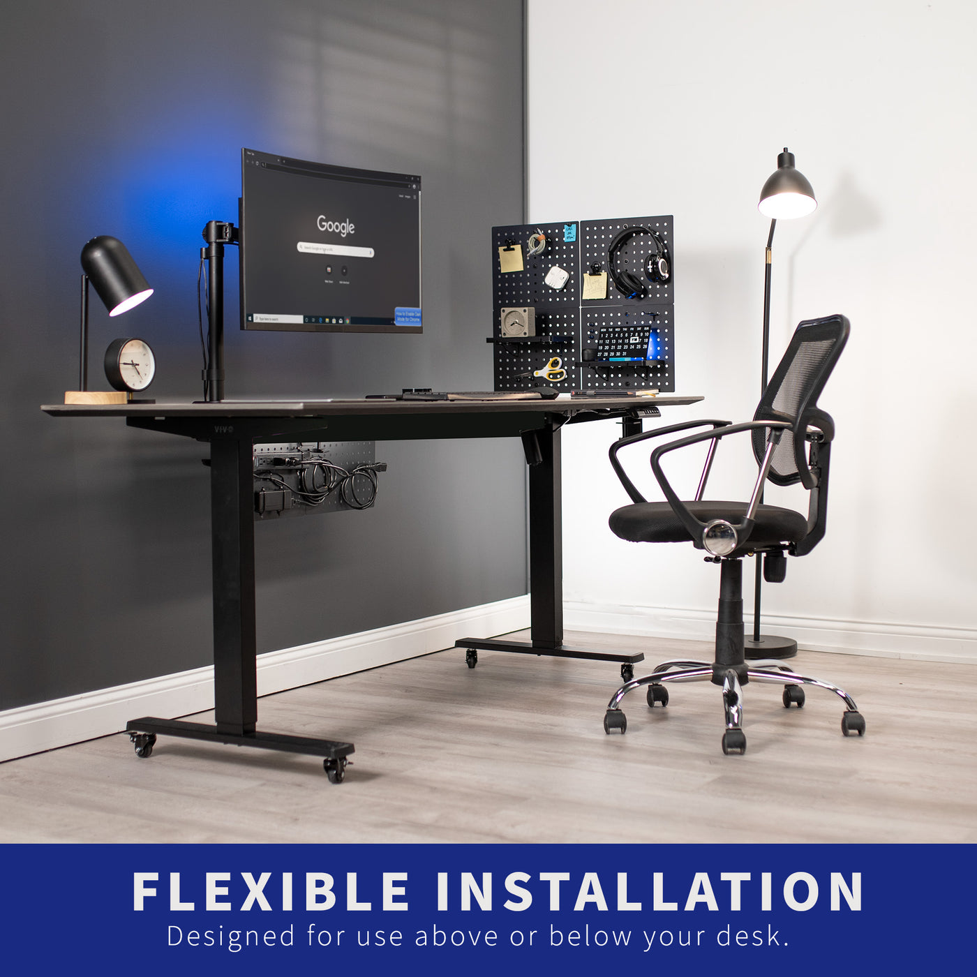 Versatile installation to best fit your space.