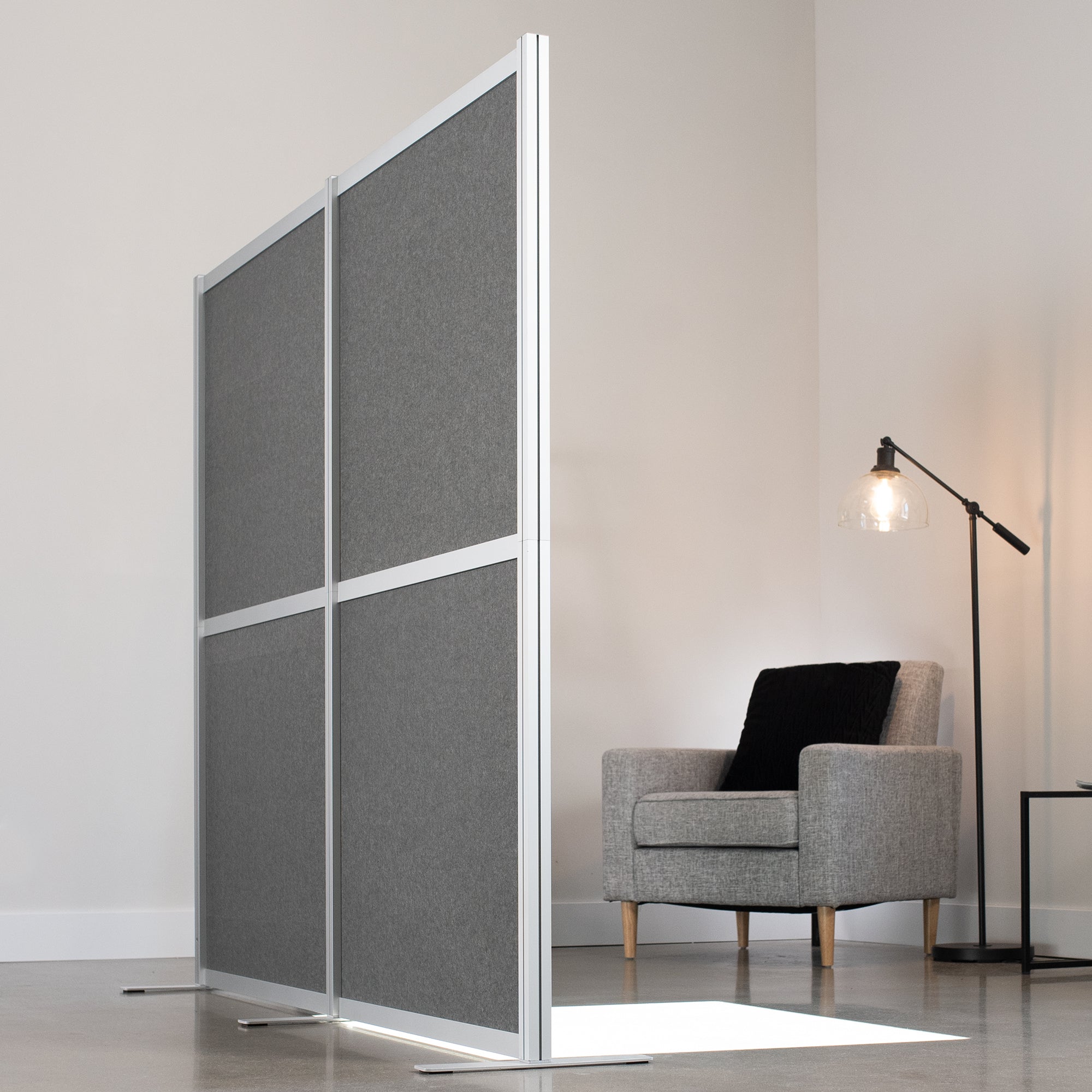 Wall Office Dividers Panels Wall Mounted Room Dividers | Screenflex