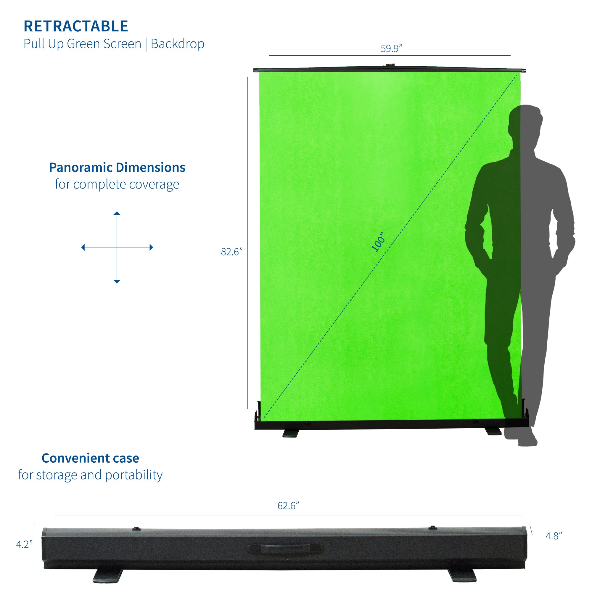 ELGATO Green Screen - Collapsible sold Backdrop