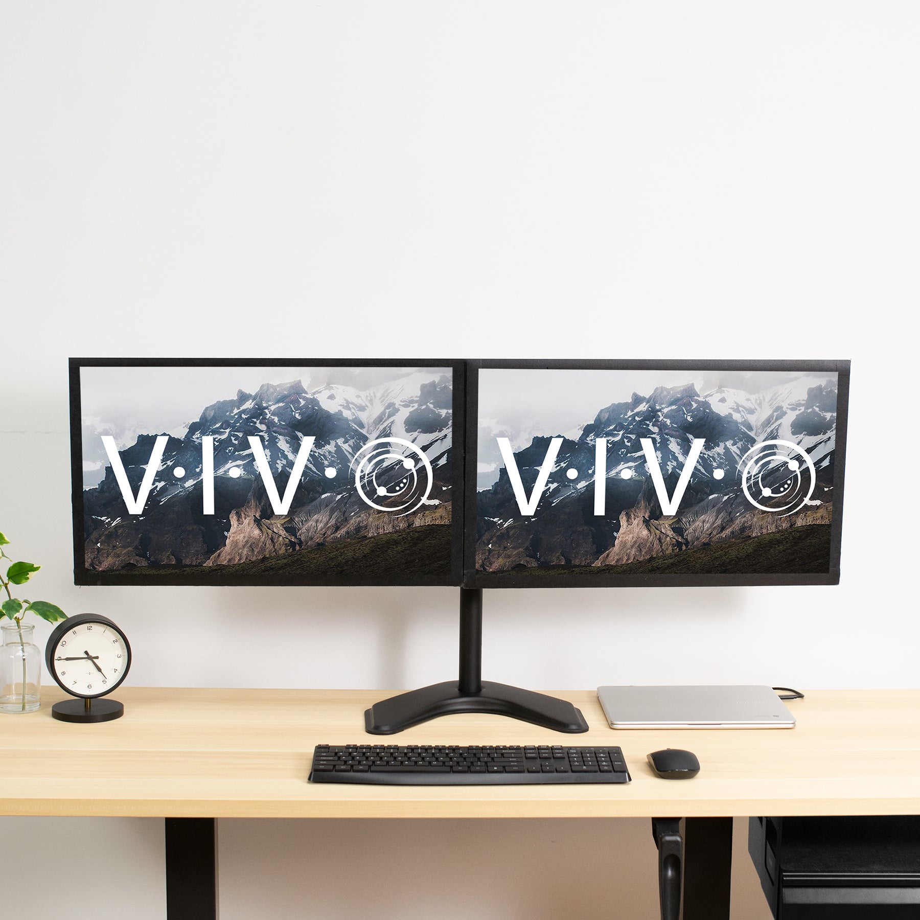 Freestanding Base for Monitor Mount – VIVO - desk solutions, screen  mounting, and more