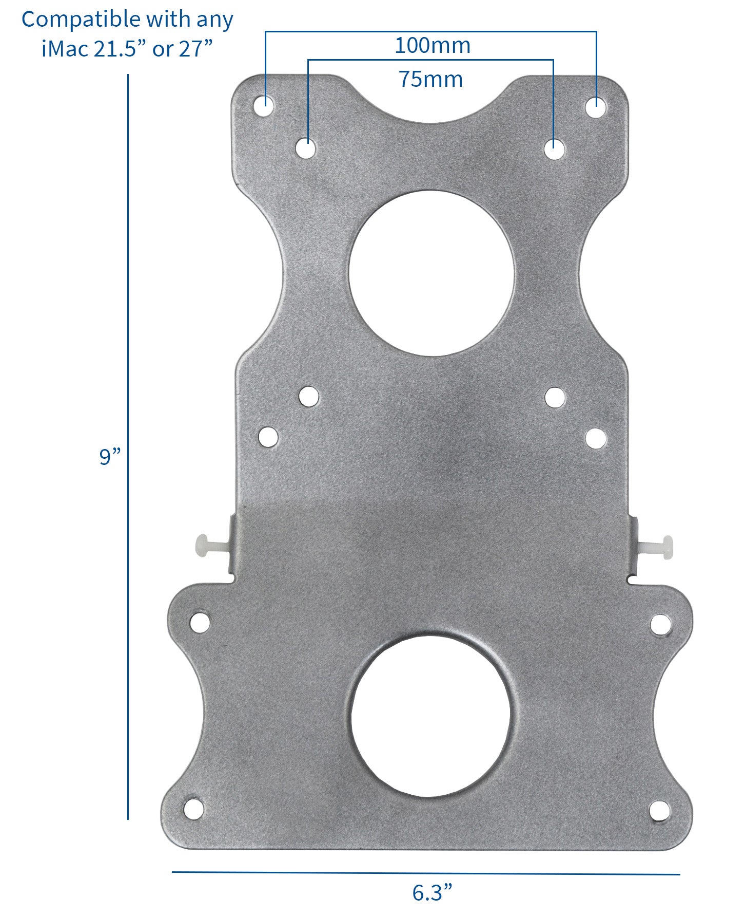 Apple VESA-montageadapterset voor iMac Pro - Spacegrijs Apple VESA-montageadapterset voor iMac Pro - Spacegrijs