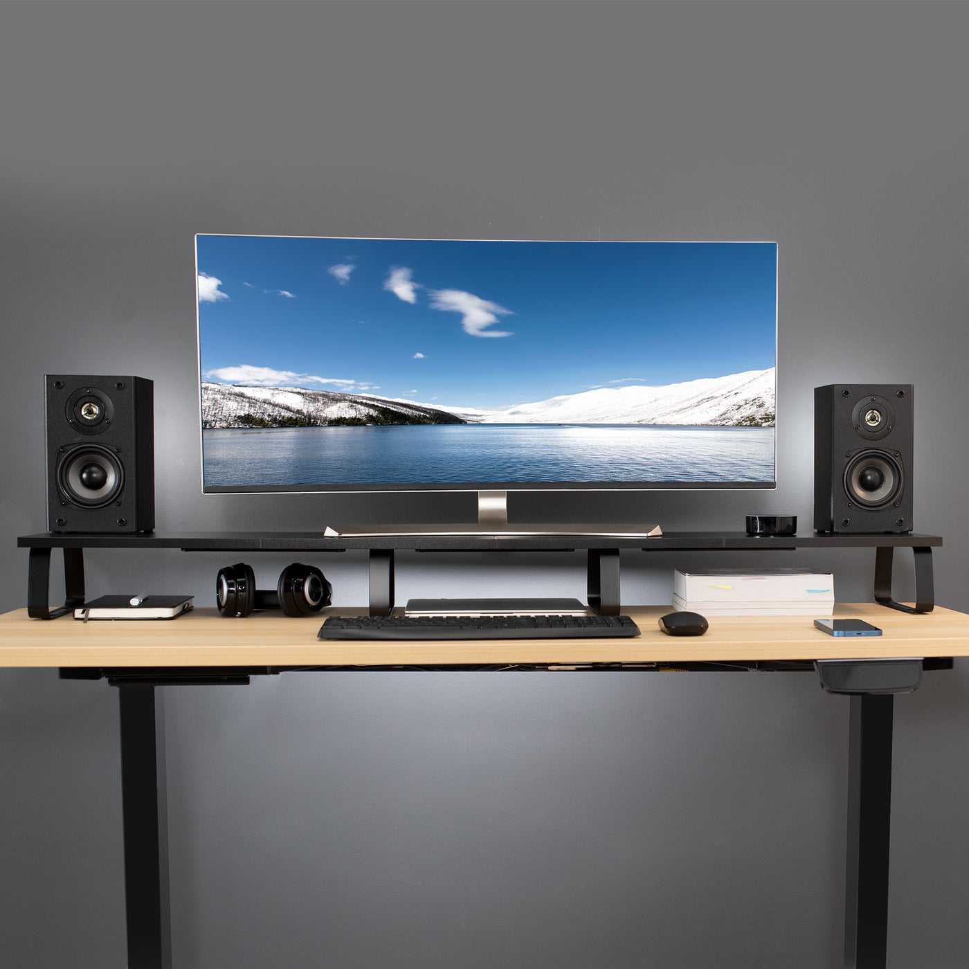 Tabletop Monitor Riser – VIVO - desk solutions, screen mounting, and more