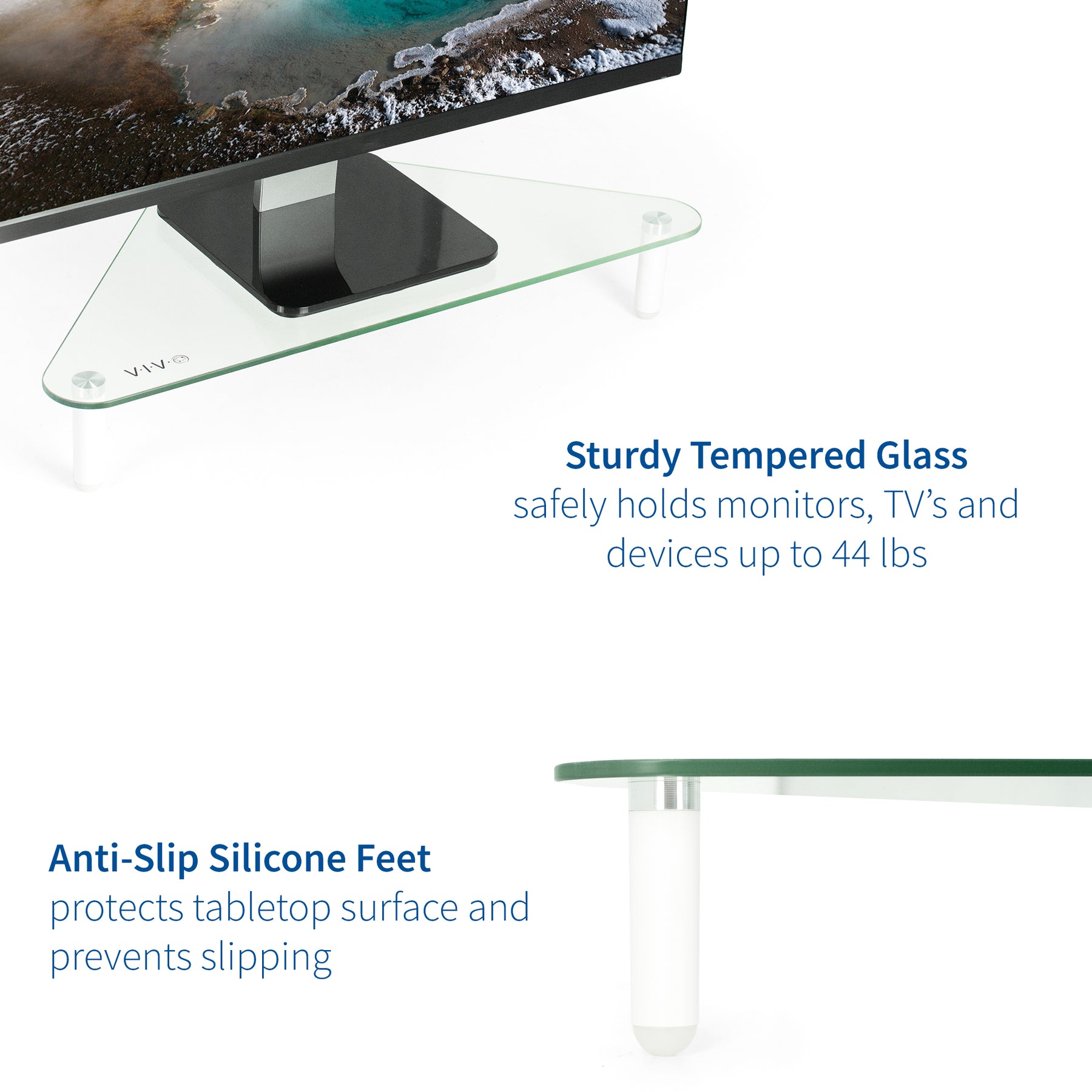clear glass computer monitors