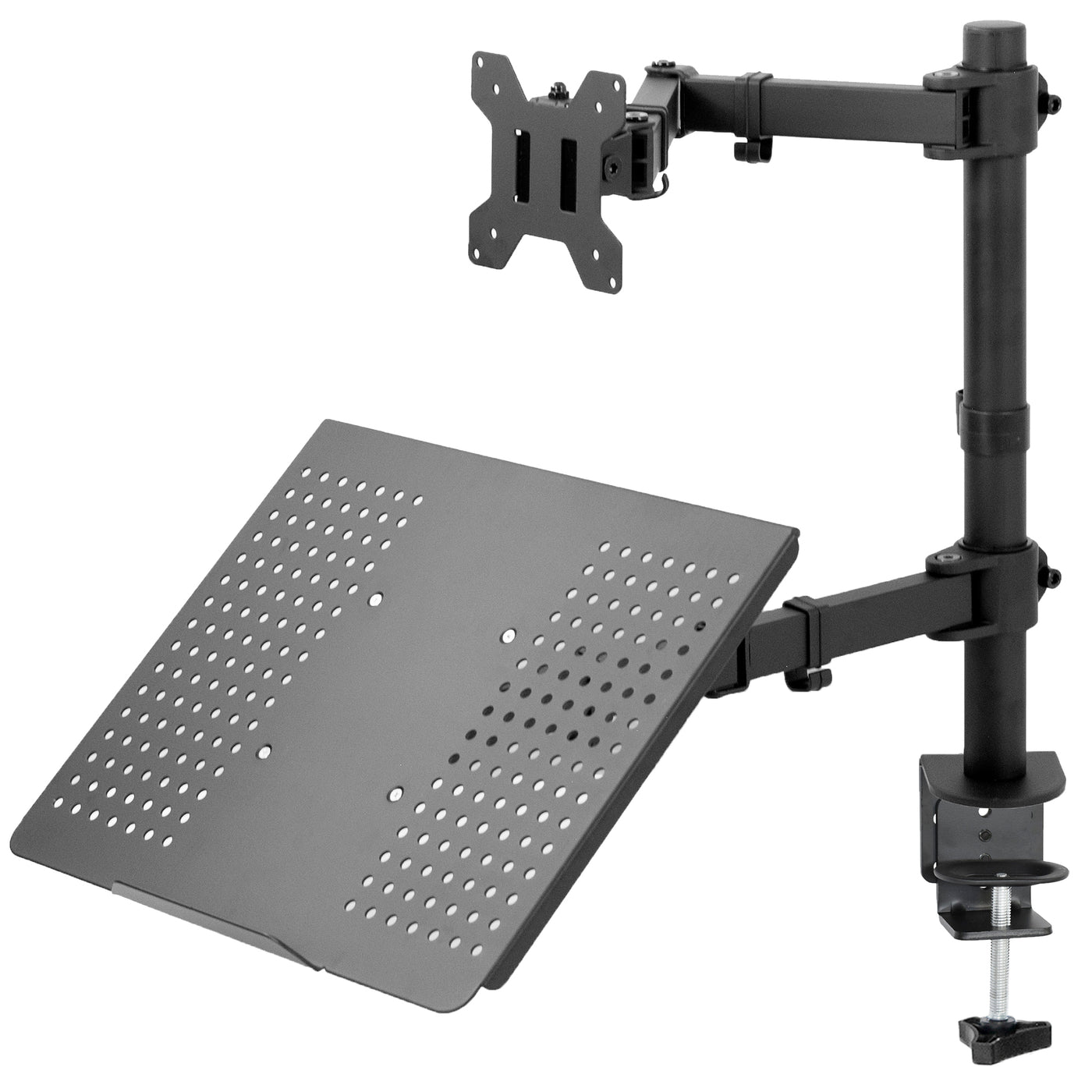 Single Monitor and Laptop Desk Mount – VIVO - desk solutions, screen  mounting, and more