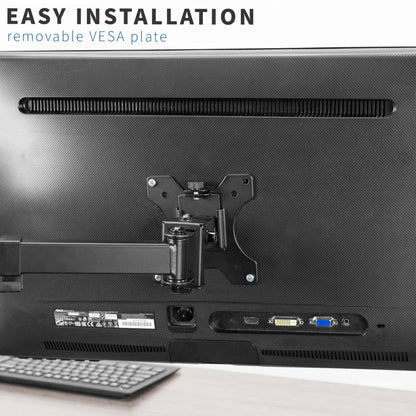 removable vesa plate easy installation