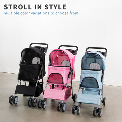 Four Wheel Pet Stroller