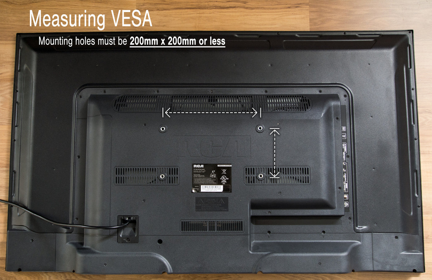 VIVO MOUNT-VW01M – Soporte de Pared para Monitor de 13″ a 27″, Soporta  hasta 44 lbs, VESA, Negro - Yoytec